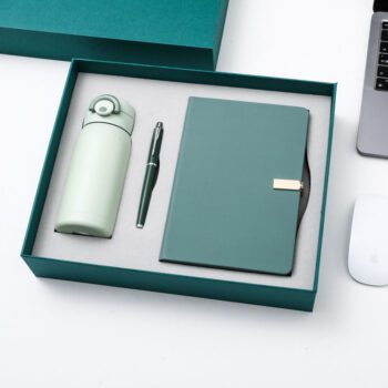 thermos cup notebook gift set