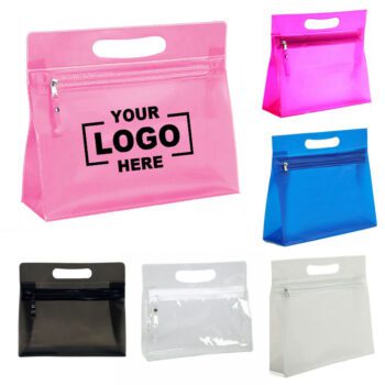 translucent frosted washing makeup bag