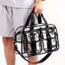 transparent clear waterproof pvc woman travel bag 2