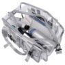 transparent clear waterproof pvc woman travel bag 5