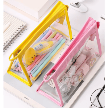 transparent cosmetic pouch gift marker pen pencil case