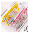 transparent cosmetic pouch gift marker pen pencil case
