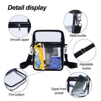 transparent fashion womens shoulder bags 1