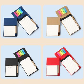 turning sticky note shell cover memo pads 1