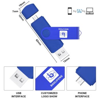 type c mobile phone otg usb memory stick for corporate gifts 1