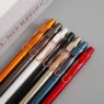 u shaped hook metallic finish gel pen 2