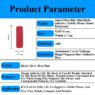 ultra thin 4mm foldable back adhesive phone kickstand 4