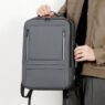 unisex multi functional expandable business backpack 1