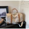 unisex outdoor travel tote with shoe compartment for men women 2