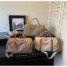 unisex outdoor travel tote with shoe compartment for men women 3