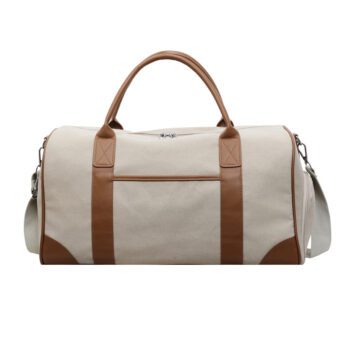 unisex outdoor travel tote with shoe compartment for men women