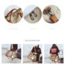 unisex overnight weekender travel tote with shoe compartment 3