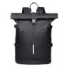unisex retro laptop backpack with air cushion straps