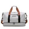 unisex yoga training tote with shoe compartment wet pocket 5