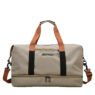 unisex yoga training tote with shoe compartment wet pocket