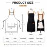water resistant polyester apron for restaurant 1