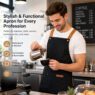 water resistant polyester apron for restaurant 3