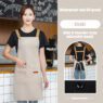 water resistant polyester apron for restaurant 7