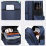 waterproof business travel laptop trolley backpack 3