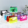 waterproof clear cosmetic bag with zipper 1