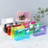 waterproof clear cosmetic bag with zipper 2
