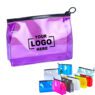 waterproof clear cosmetic bag with zipper