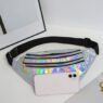 waterproof fashion pu zipper waist bag 2