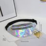 waterproof fashion pu zipper waist bag 4