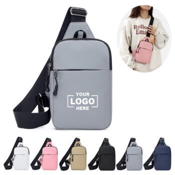 waterproof female mini chest bag