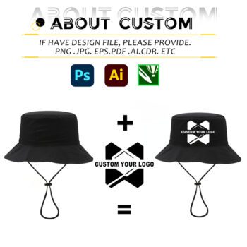 waterproof fisherman summer bucket hat