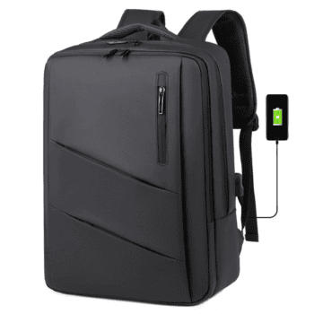 waterproof oxford business laptop backpack with usb port