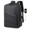 waterproof oxford business laptop backpack with usb port