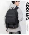 waterproof oxford laptop backpack with shoe compartment 5