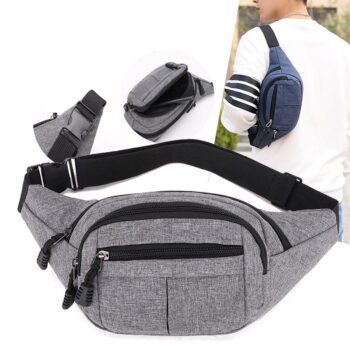 waterproof oxford phone wallet waist pack