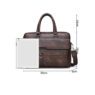 waterproof pu leather 15 6 inch computer briefcase 2