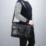 waterproof pu leather 15 6 inch computer briefcase 5
