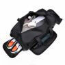 waterproof pu leather expandable travel duffle bag 1