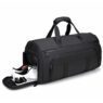 waterproof pu leather expandable travel duffle bag 2