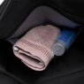 waterproof pu leather expandable travel duffle bag 5