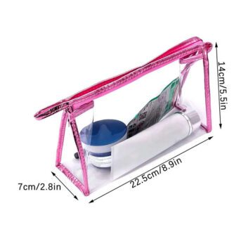 waterproof pvc zipper makeup pouch 1