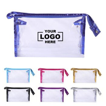 waterproof pvc zipper makeup pouch