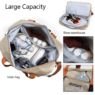 waterproof sports dry wet separation unisex gym bag 1