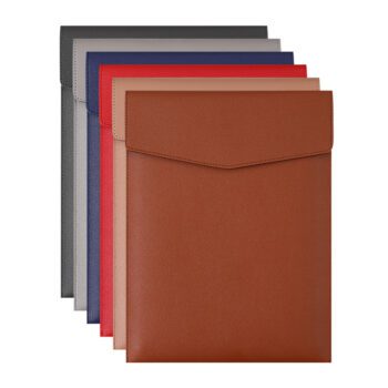 wholesale big capacity a4 leather file folders