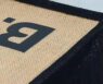 wholesale black burlap jute tote bag 4