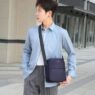 wholesale mens water resistant nylon business sling bag 3