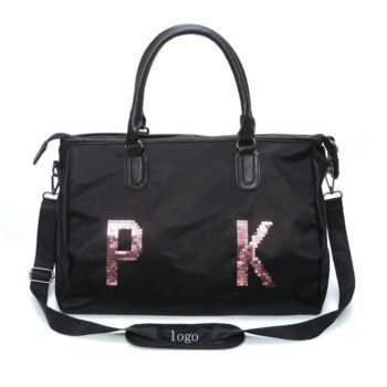 womens overnight weekender tote with shoe storage 1