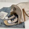 womens overnight weekender tote with shoe storage 3