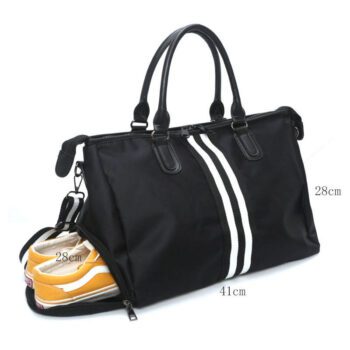 womens overnight weekender tote with shoe storage