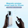 10000mah fast charging wireless power bank with built in cables 2