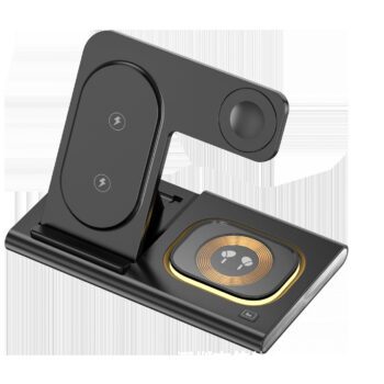 3 in 1 foldable magnetic wireless charging station 1